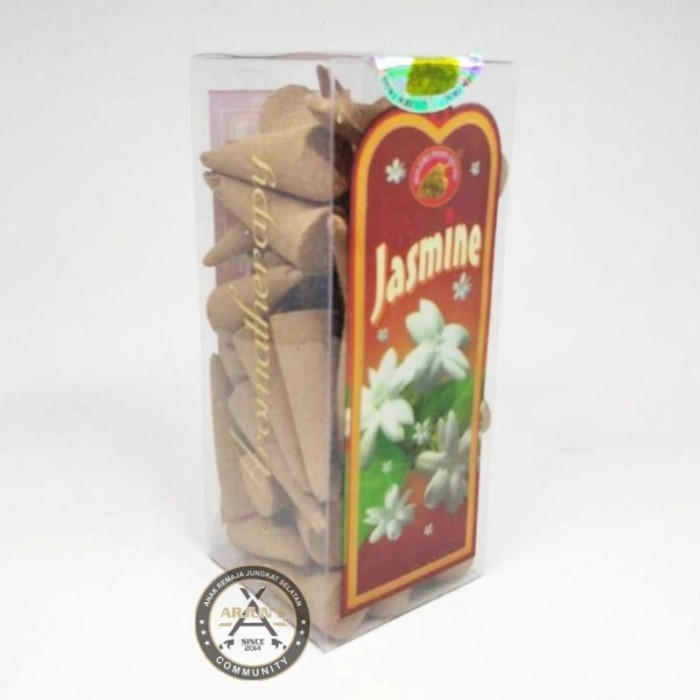 PROMO Dupa Wangi Model Kerucut Tumpeng Isi 50pcs Jasmine Gaharu Levender Dll - JASMINE, ISI 25 PCS