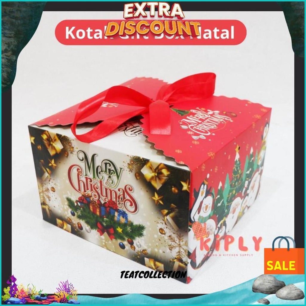 

Kotak Gift Box Natal/Hampers Natal/ Kotak Kado Natal/ Gift Box Souvenir Christmas/ Box Souvenir Kilat