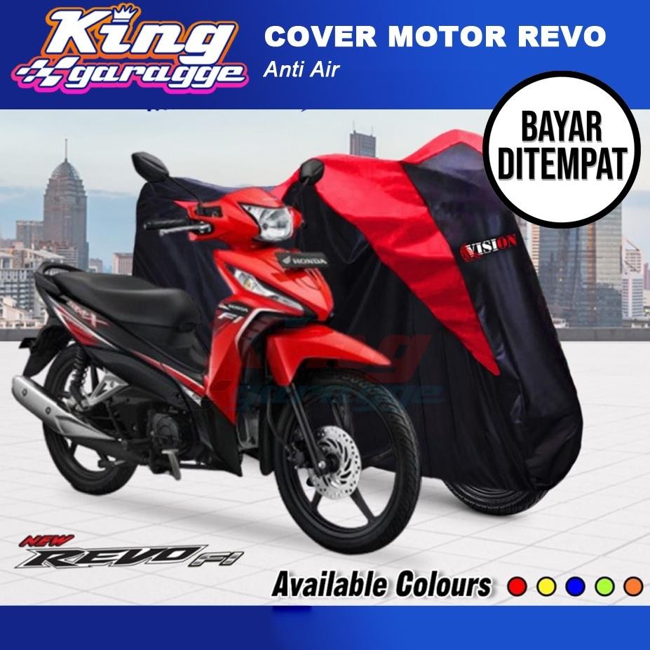 Cover Motor Revo/ Selimut Motor Revo / Jas Motor Revo Berkualitas /Sarung Motor Revo / Mantel Motor 