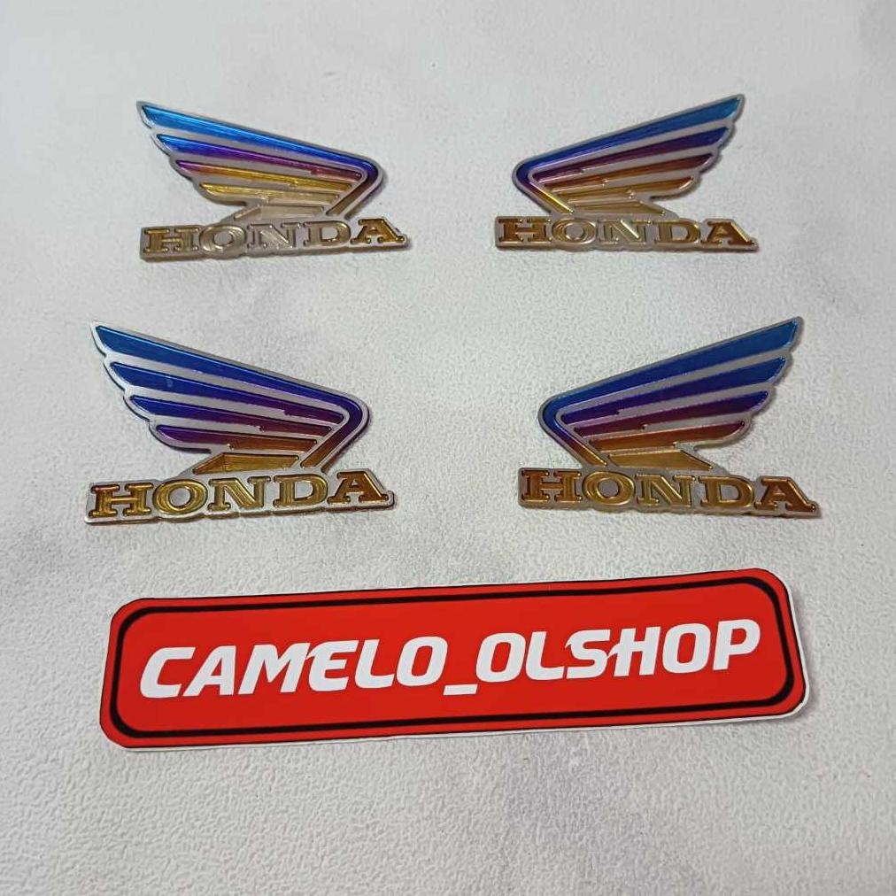EMBLEM SAYAP HONDA TITANIUM HONDA EMBLEM WING HONDA TITANIUM VIET / EMBLEM WING TITANIUM