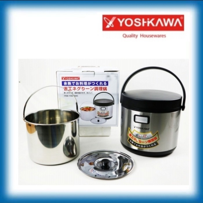 Thermal Magic Cooker Yoshikawa 5,5 Liter YMX-E60C Panci ajaib