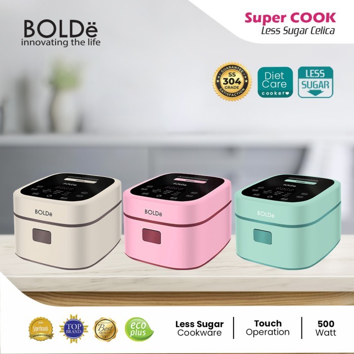 Rice Cooker Super Cook Less Sugar Celica 1.2 Liter Digital