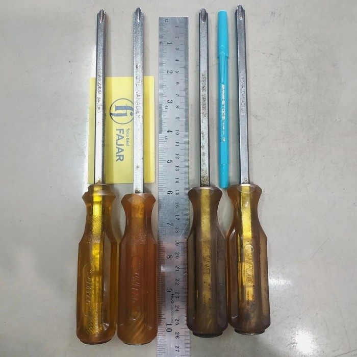 *:*:*:*:*] Obeng ketok besar bunga plus ( + ) 8 mm x 6 inch Sunflag Sanflag