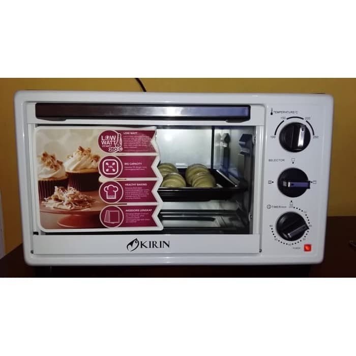 Kirin KBO 190 LW Oven - Silver Hitam / KBO-190 LW / KBO190 LW