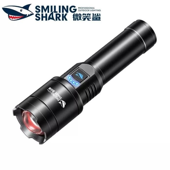 Senter Led Smiling Shark Sd-5220 M80 - Zoom Dan Powerbank - Type C