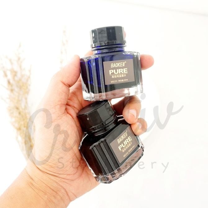 

BEBAS ONGKIR - BAOKE Fountain Pen Ink 40 ML Refill Tinta Pena