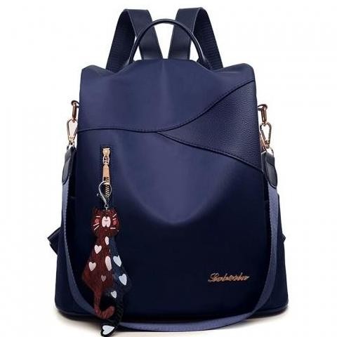 Tas Ransel Wanita Korea Import Branded Backpack Gendong Cewek Kuliah