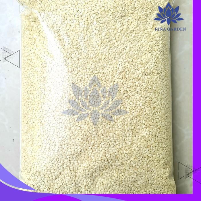 

BIJI WIJEN PUTIH 1KG KUALITAS BAGUS - WHITE SESAME SEEDS BEST PRODUCT