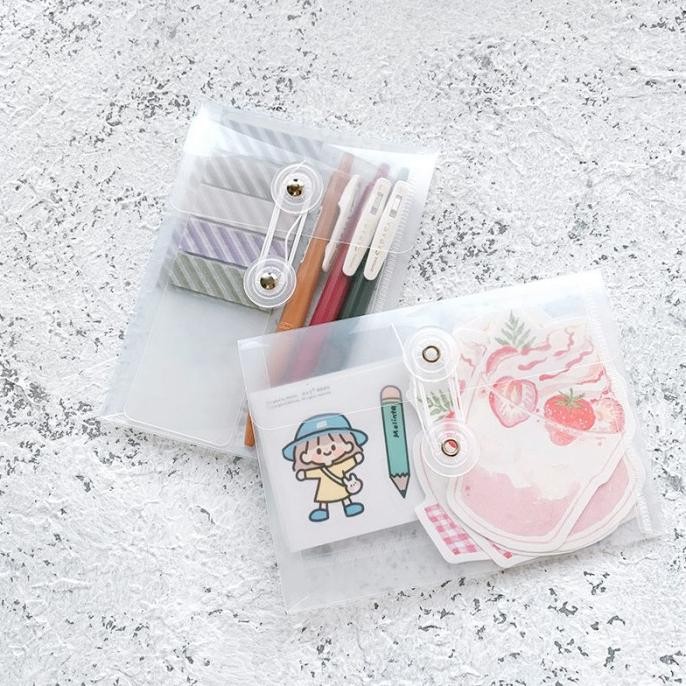 

TERMURAH - String Tie Mini Plastic Pouch [CREATIV]