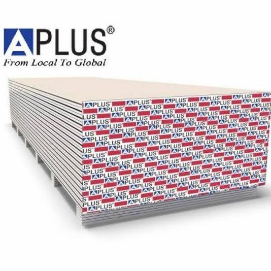 TERBARU - Gypsum Aplus 9mm / Papan Gypsum Plafon