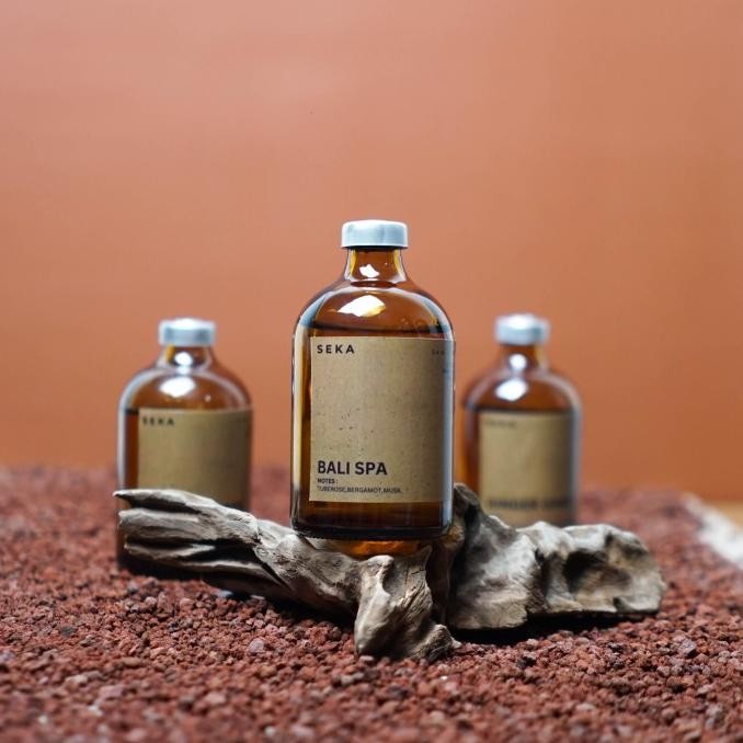 

SEKA - Pengharum ruangan/kamar mandi Reed Diffuser 100 ml Reed Diffuser original SEKA - Variant Bali Spa TT