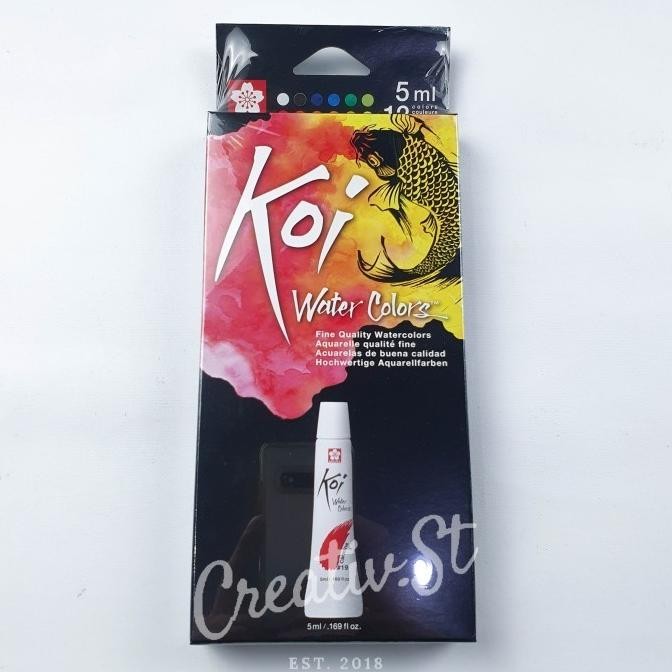 

Sakura Koi Watercolor Tube 5 ml Set Cat Air