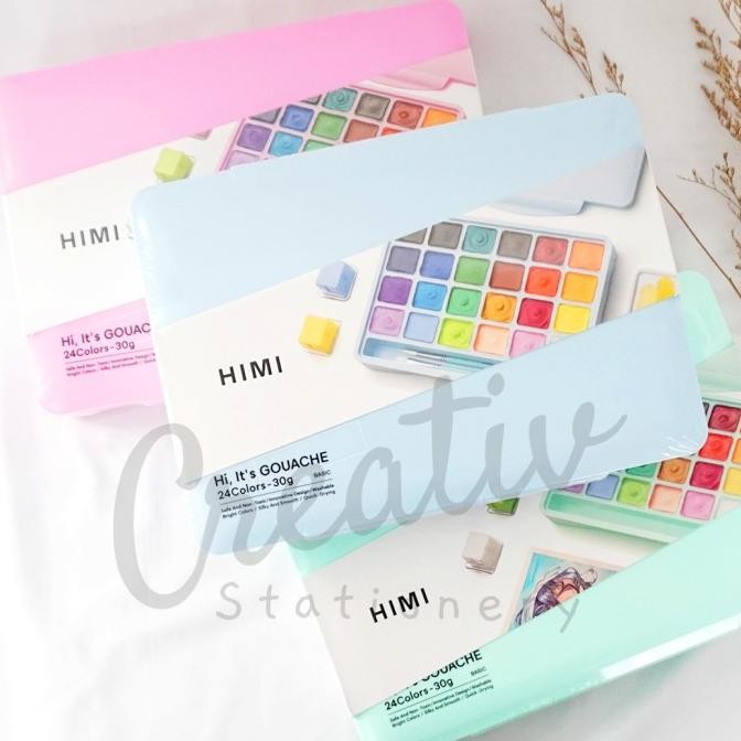 

TERBARU - Miya Himi Gouache Color 24 Color x 30 Ml With Case