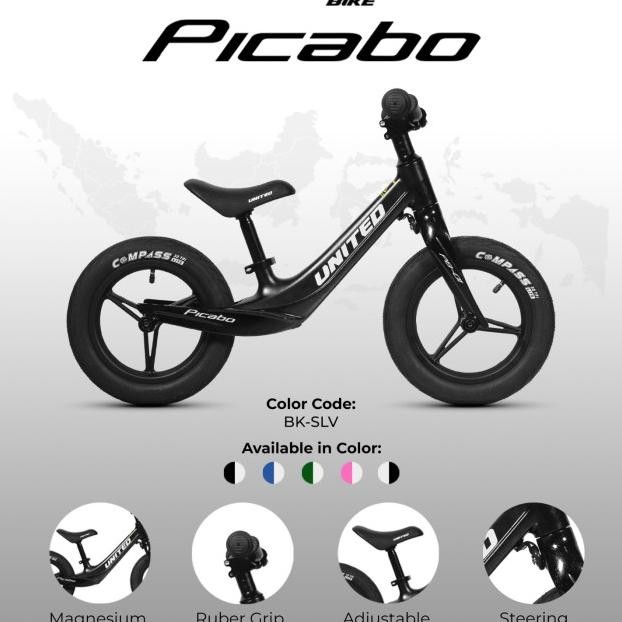 Push Bike Balance Bike United Picabo Magnesium Frame