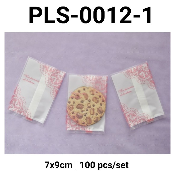 *#*#*#] GR-PLS-0012 Plastik kue cookies mooncake kue bulan nastar putih pink