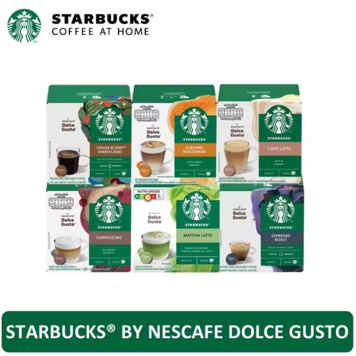 

Nescafe Dolce Gusto Ndg Starbucks Coffee Capsule