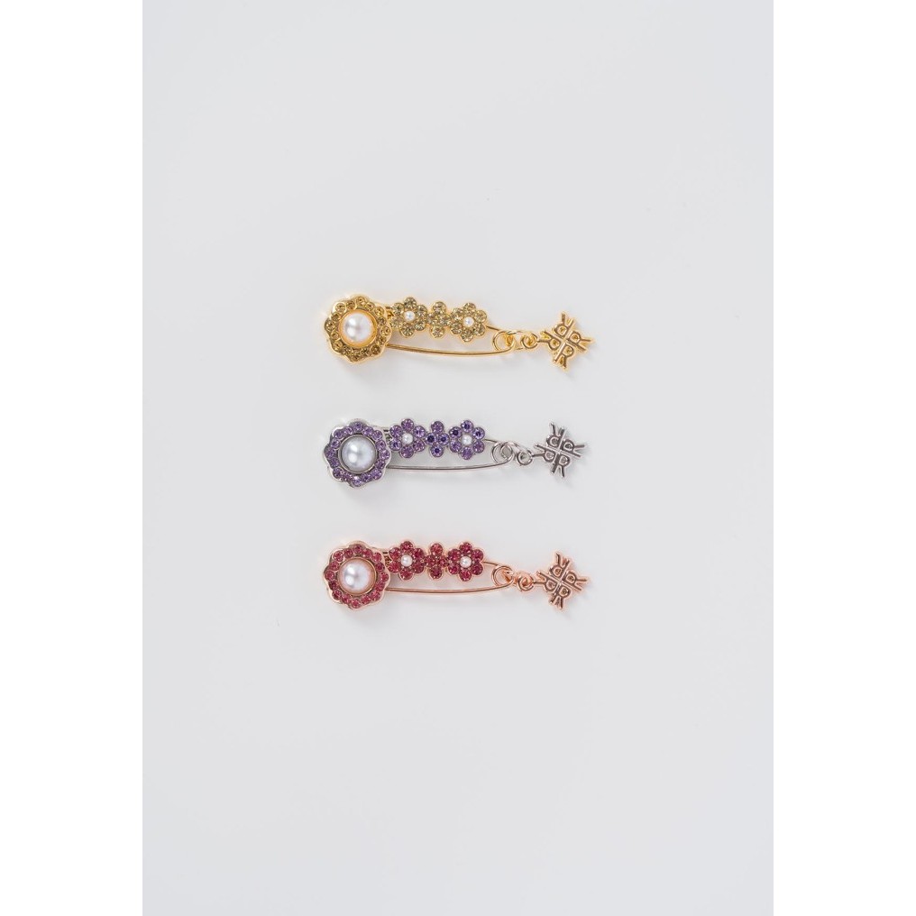 Brooch - Aima Set Safety Pin - RiaMiranda