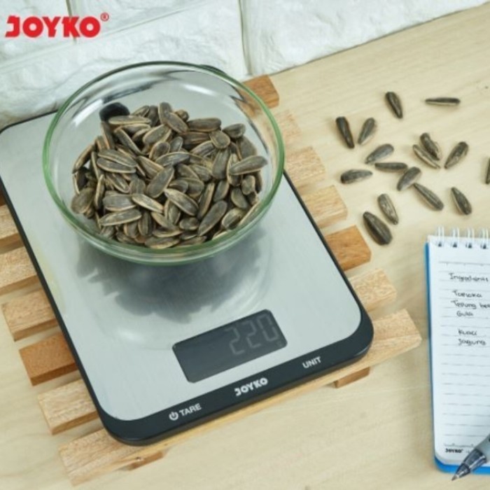 

PROMO JOYKO DSL A3 MAX 10KG - TIMBANGAN KUE / DAPUR DIGITAL - KITCHEN SCALE