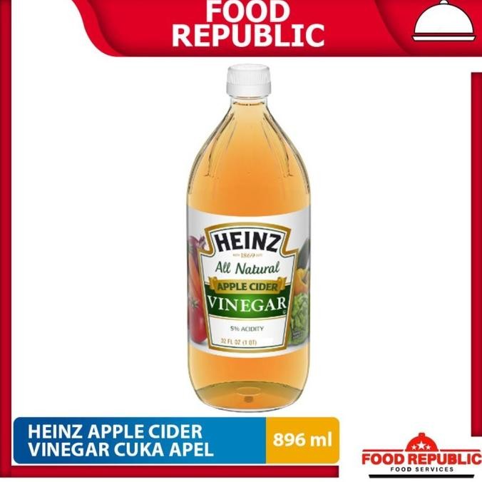 

SALE Heinz Apple Cider Vinegar / Cuka Apel 896 ML Best Price