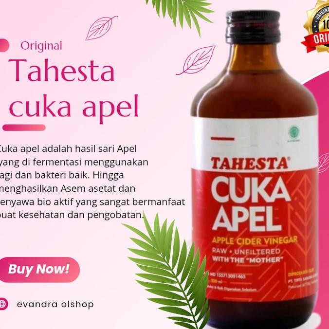 

HRG DISKON Cuka Apel Tahesta Original 320ml