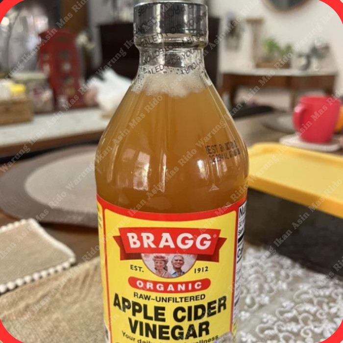 

PROMO Bragg Apple Cider Vinegar 946ml Cuka Apel Apple Cider Vinegar