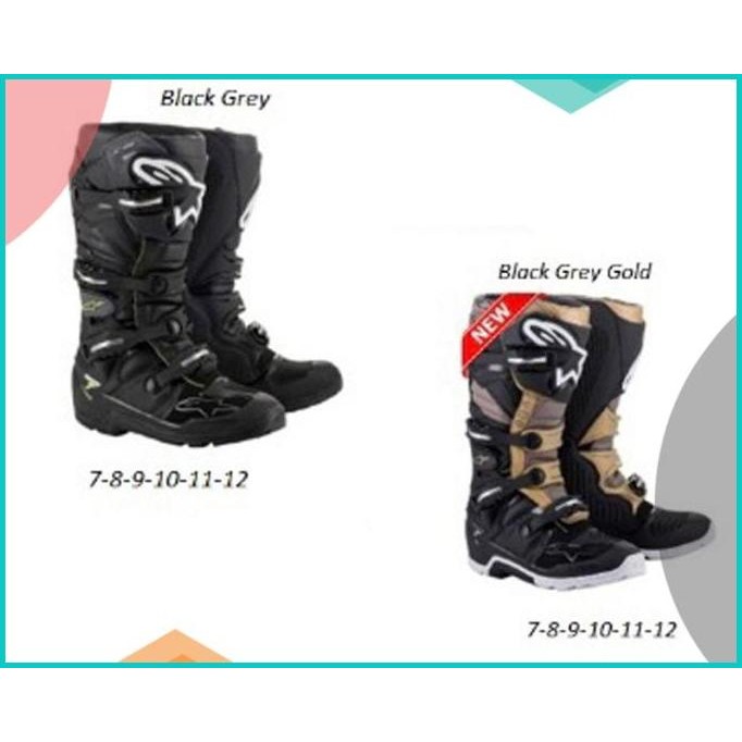 SEPATU ALPINESTAR TECH 7 ENDURO BLACK LIMITED EDITION 11OKTZ4 tools
