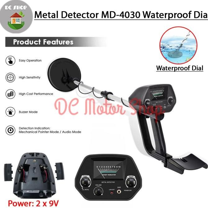 MD4030 Gold Metal Detector Emas Logam King Detektor MD-4030