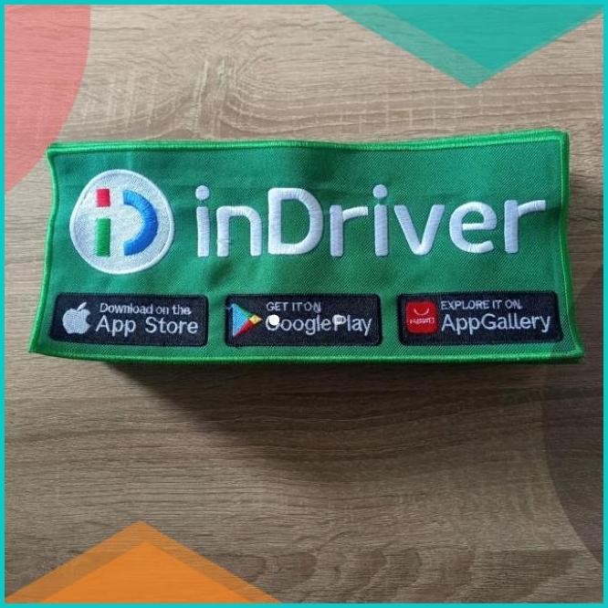 Emblem punggung indriver hijau bordiran punggung indriver hijau baru 1
