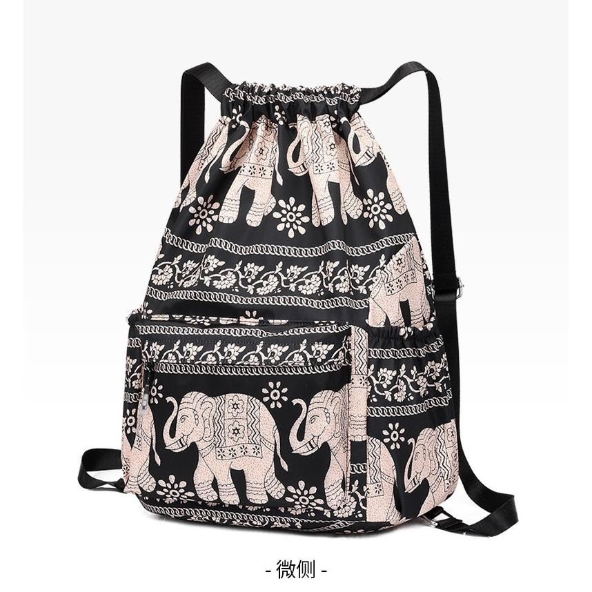 Funatic Tas Ransel Serut Wanita Anti Air Backpack Multifungsi FA1163