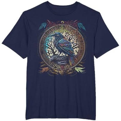 Kaos Mitologi Nordik Valhalla Odin's Raven Northman |u9T2sevz|