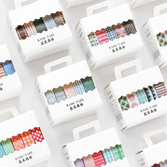 

TERMURAH - Masking Tape Set 5pc Salt Forest [CREATIV]