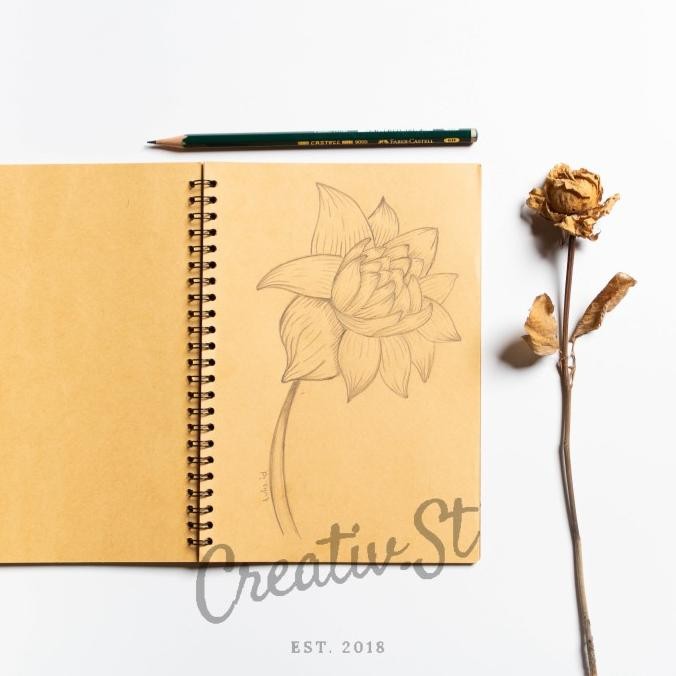

BEBAS ONGKIR - [Tulis.Id] Simple Basic Brown Spiral Notebook Grid Dotted Blank