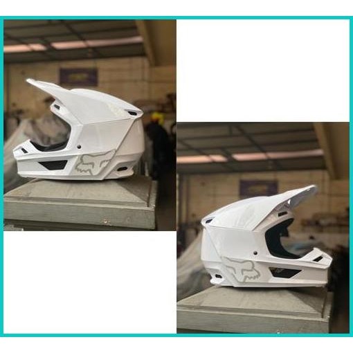 HELM FOX ECE WHITE V1 PLAIC MIPS ORIGINAL SUPERMOTO MOTOCROSS 11OKTZ4