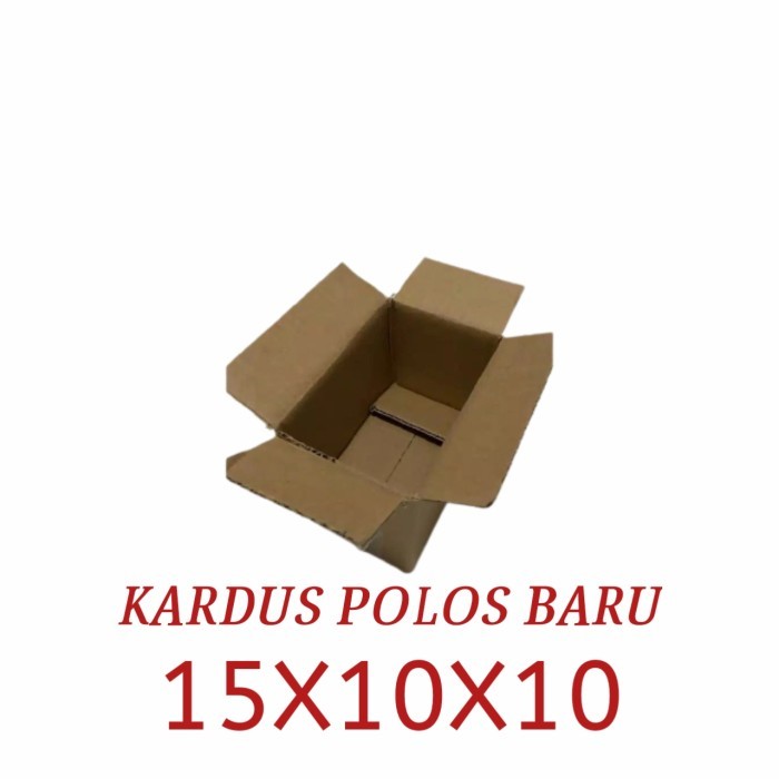 

KARDUS PACKING POLOS UK 15X10X10 TERMURAH