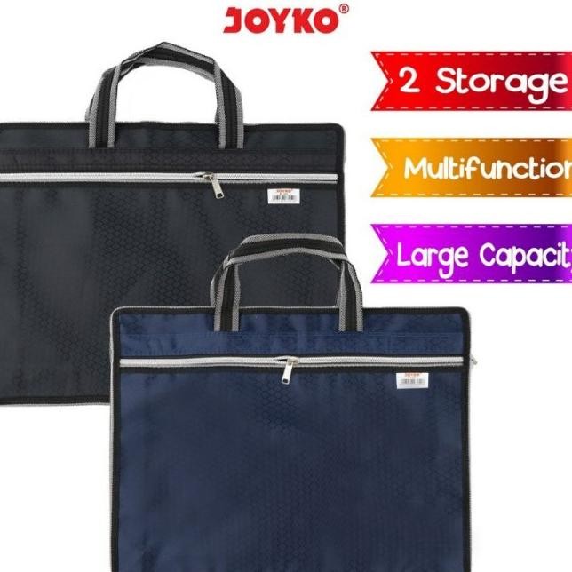 

JOYKO B003 MULTI FUNCTION FOLDER FILE DOCUMENT BAG TAS KAIN MULTIGUNA SEKOLAH KURSUS DOKUMEN LAPTOP