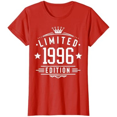 Kaos Edisi Terbatas Ulang Tahun 1996 Edisi Terbatas 1996 |XYOJJxlf|