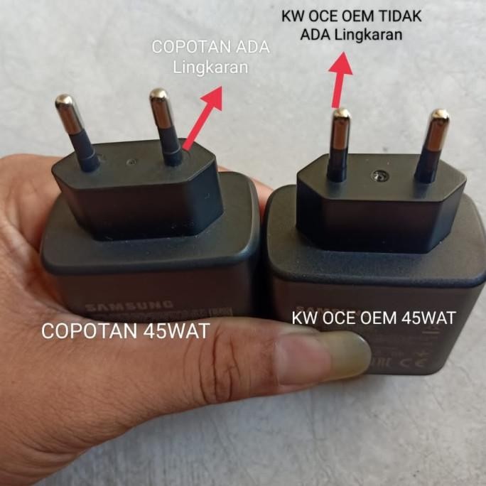 Terbatas Charger Laptop Samsung Chromebook 2 4 Copotan Original 45Watt