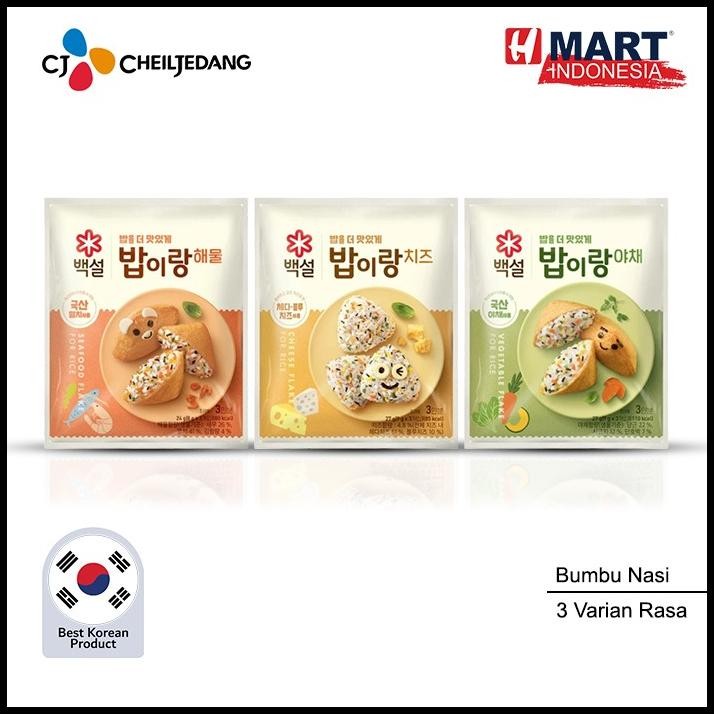 

Beksul Bumbu Nasi 3 Varian Rasa - Rasa Seafood / Keju / Sayuran
