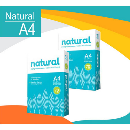 

KERTAS HVS NATURAL F4 Pekanbaru