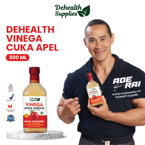 

cuka apel dehealth 250ml Pekanbaru / vinega / finega / apple vinegar
