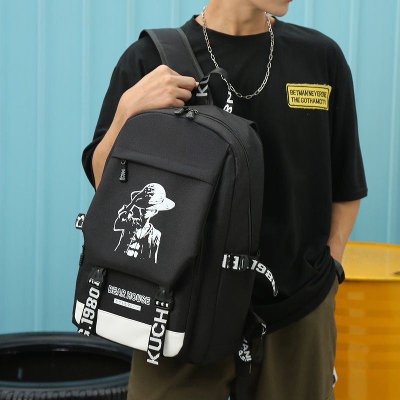 [SDW] pekanbaru/Tas Ransel Casual Waterproof Tas Anak Sekolah Pria