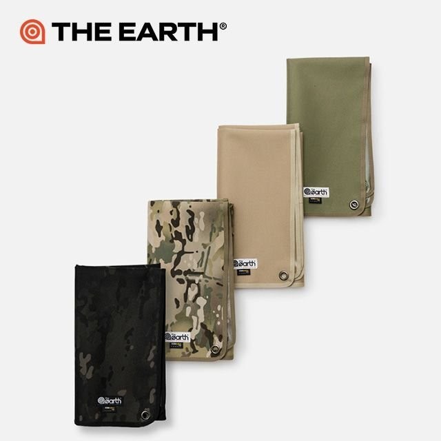 [Bumi] Alas Tanah CORDURA M,L,XL / Alas Lembar Tahan Air Berkemah, Alas Piknik / MultiCam, Hitam Mul