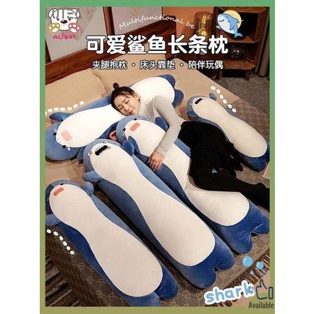 Hotdog Bantal Bantal Hotdog Hiu Bantal Boneka Memegang Boneka Tidur Gadis Boneka Long Men Mainan mew