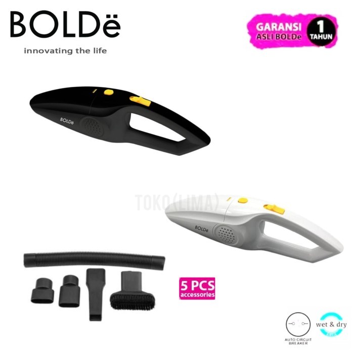 Vacuum Clenaer Bolde Oto Hoover Penyedot Debu Mobil Vacum Portable Oto