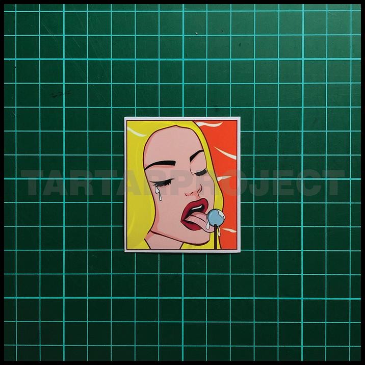 

BEST DEAL STICKER STIKER VINYL - CRYING WOMAN