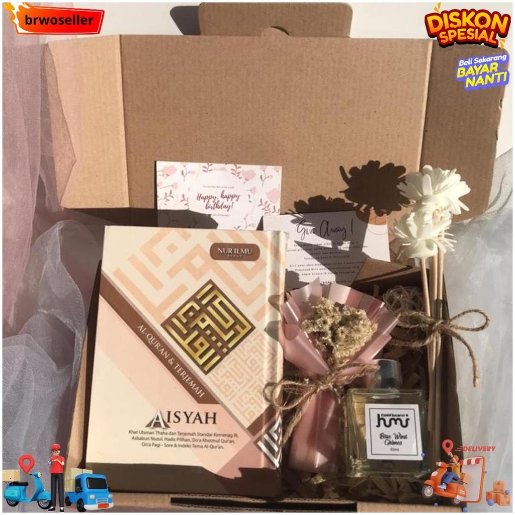

Hampers Hijab Box Premium Murah | Hampers Lebaran Cewe Bermanfaat Ultah Wisuda | Hari Guru D Gratis Ongkir