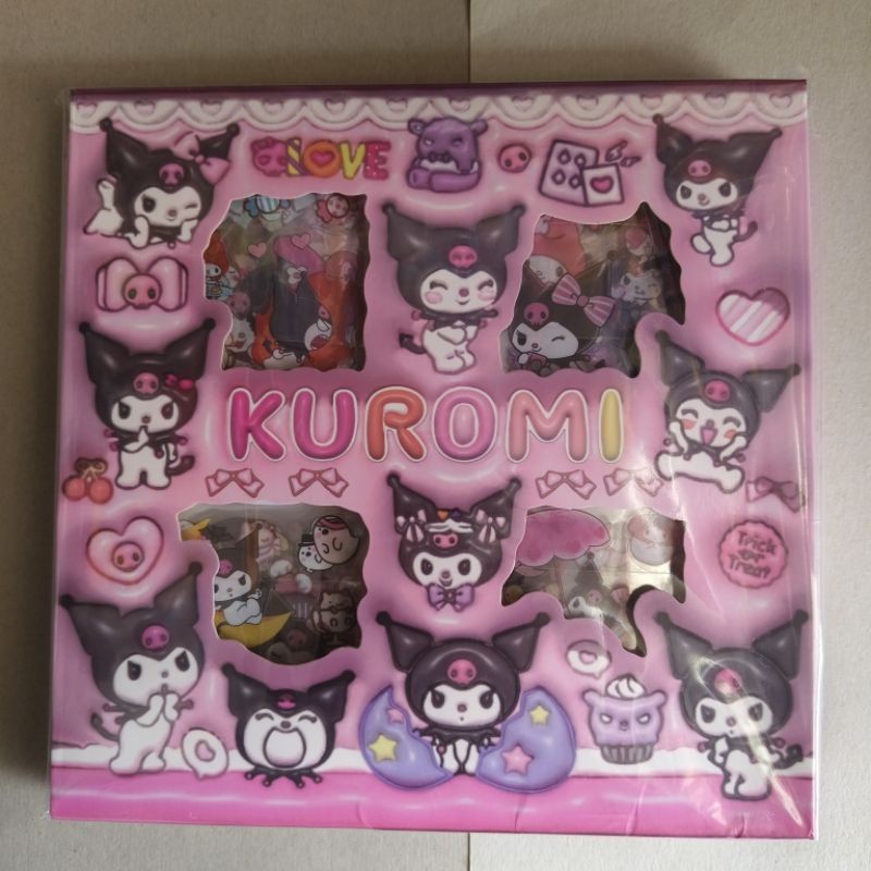 

Boneka Anak Stiker KUROMI ( isi + - 96 Pcs)