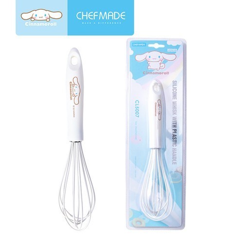 

Chefmade CL5007 Cinnamoroll Silicone Whisk with Plastic Handle 25,6cm