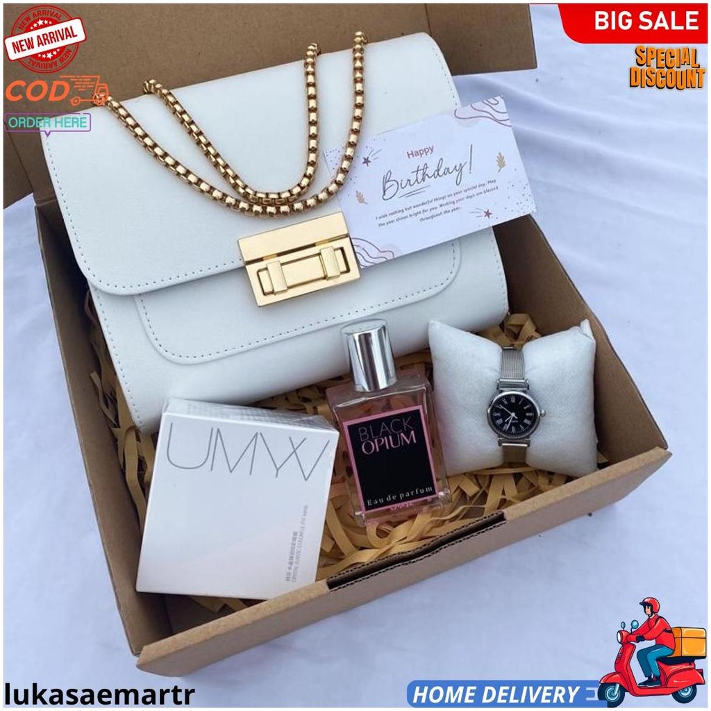 

[A6462]Hampers Gift Box Tas Salempang Clara/Kado Pacar/Kado Bestie/Hadiah Ulang Tahun Tas Cewek/Kado Wedding/Kado Anniversary/Kado Valentine/Kado Hari Ibu/Kado Hari Guru/Hampers Lebaran/Hampers Ramadan D Cod