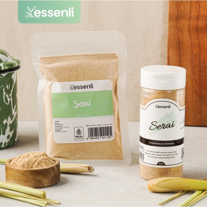 

Serai / Sereh Bubuk / Lemongrass Powder / Bumbu Rempah / Bumbu Dapur